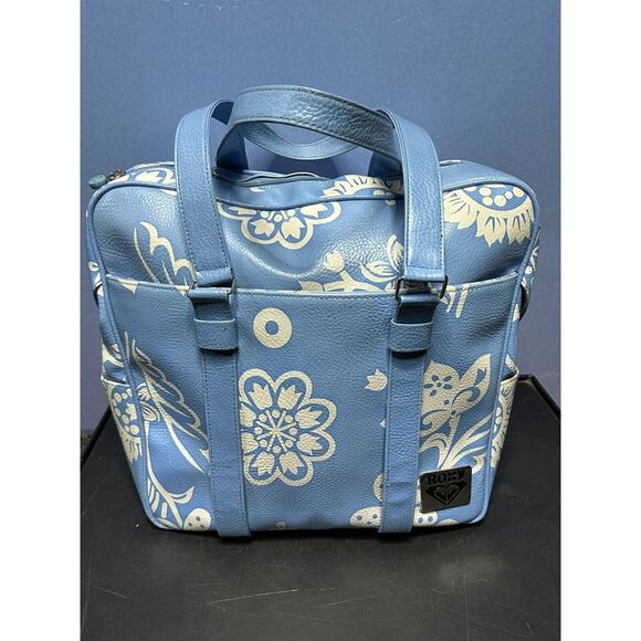 Roxy Blue and Cream Travel Bag - Picture 1 of 12